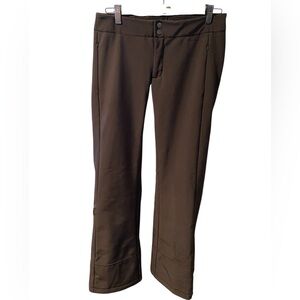 THE NORTH FACE APEX BROWN SOFT SHELL SKI SNOW PANTS SZ MEDIUM